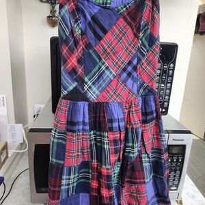 Arizona Jean Company Women's Colorful Plaid Dress
